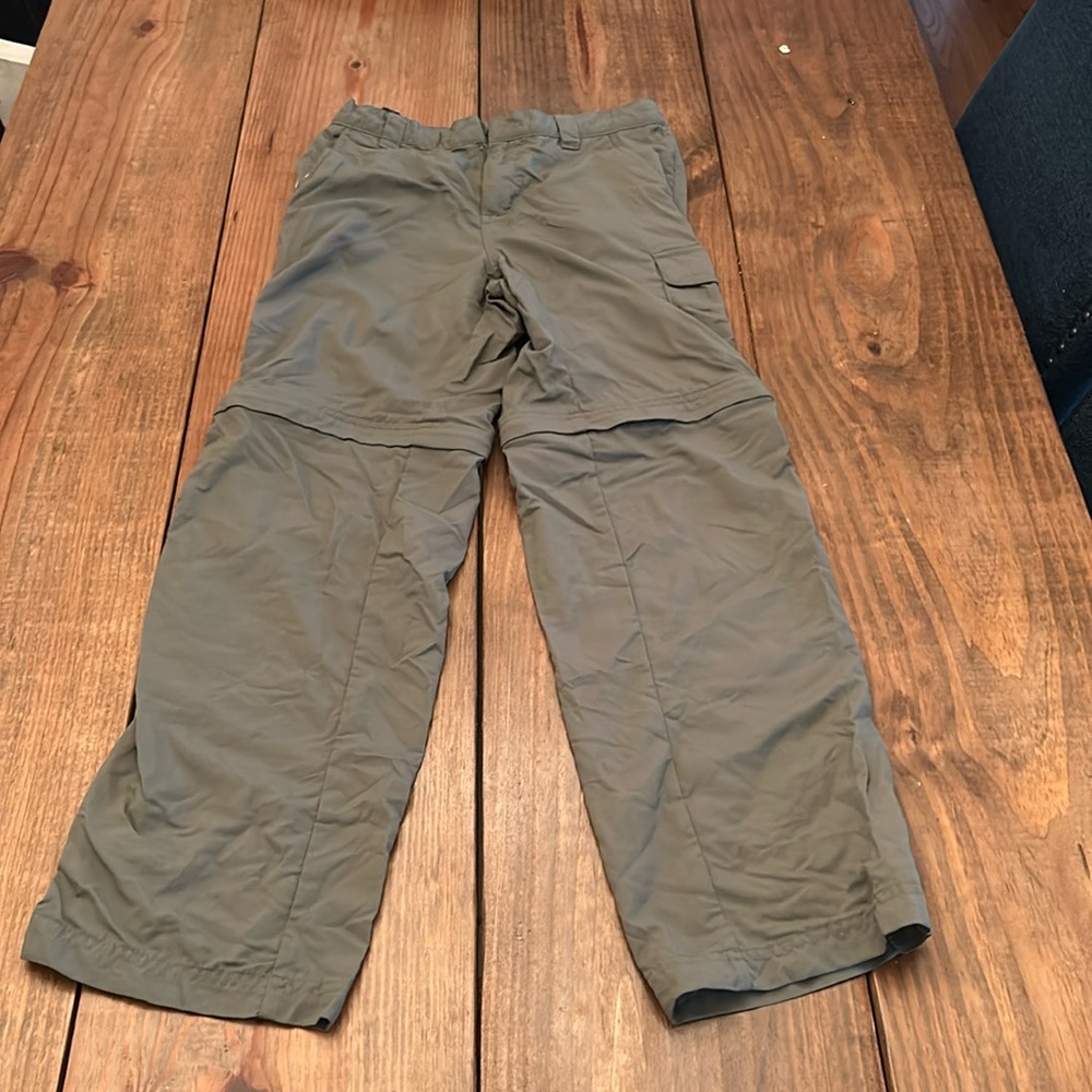 Green Columbia Zip Off Pants
